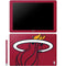NBA Miami Heat Large Logo Galaxy Book 12in Skin